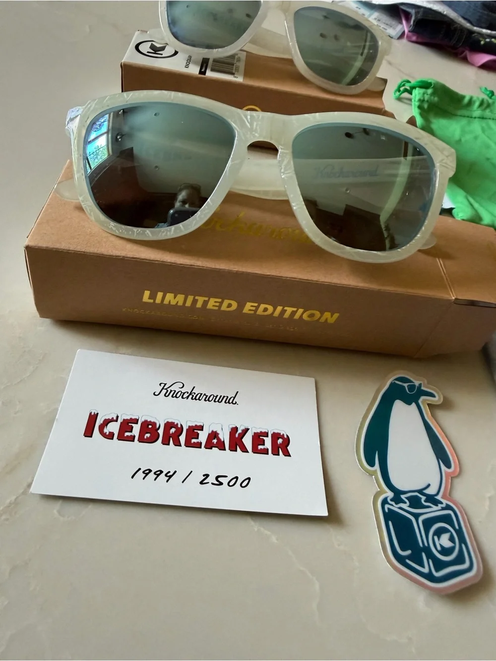 Knockaround IceBreaker limited edition color change sunglasses- premiums